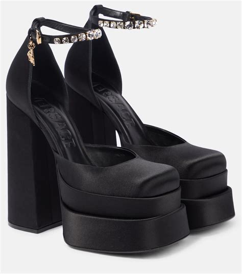 versace chunky shoes|Versace heels price.